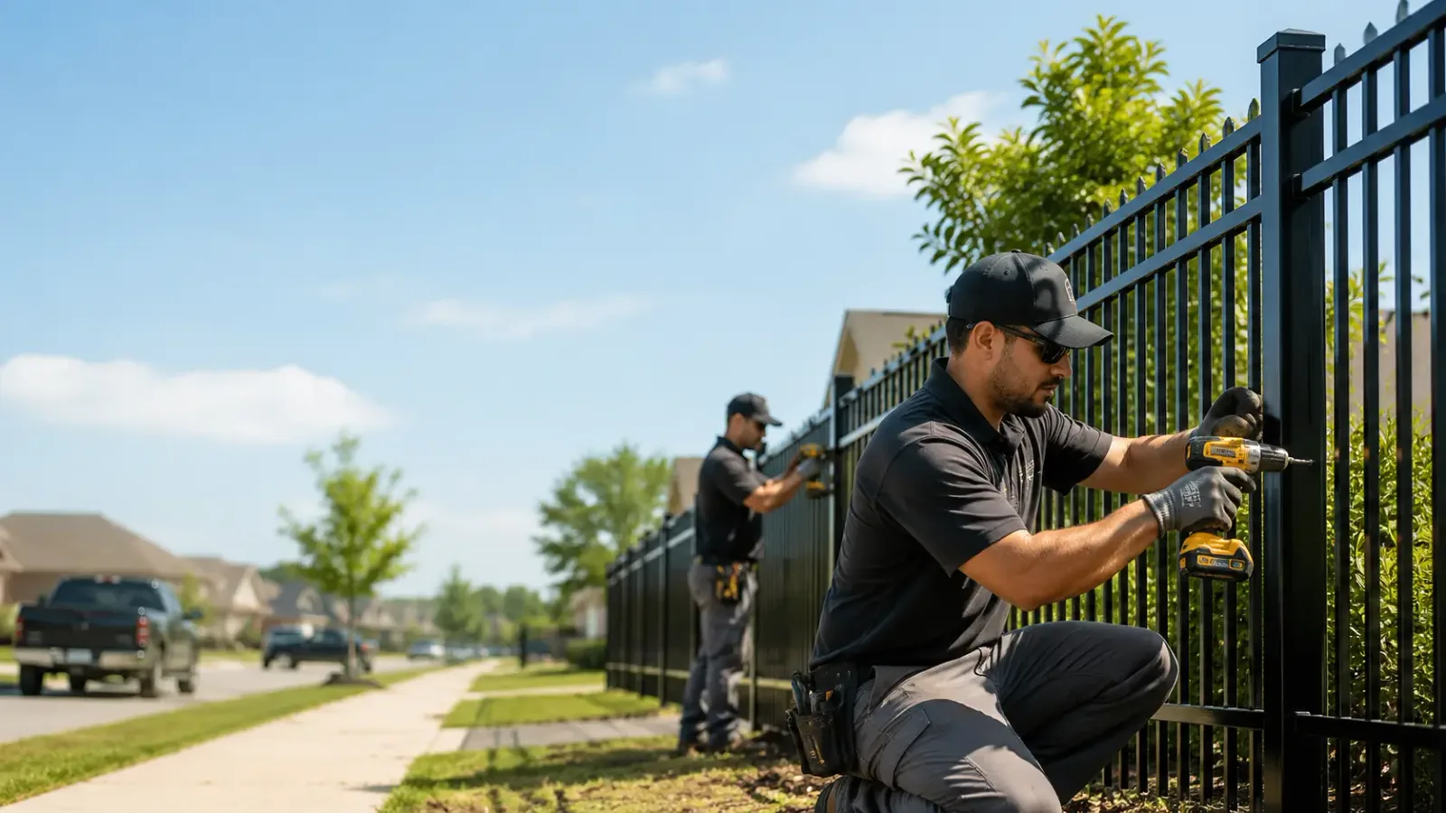 Metal Fence Installation in Brilliant, AL